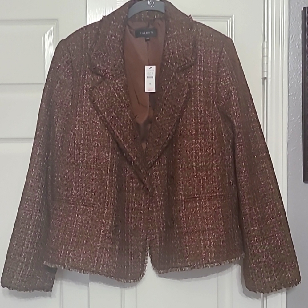 Double-breasted Talbot's blazer